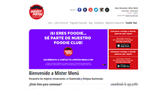 Desktop Screenshot of mister-menu.com